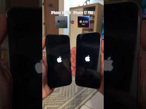 iPhone 14 Pro VS iPhone 17 Pro - Which one is faster? 👀