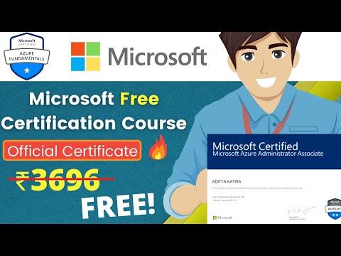 Microsoft Free Certification Course Verified Certificate | Free ...