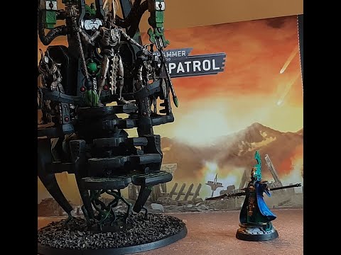 2K Warhammer 40K Battle Report Aeldari Vs Necrons