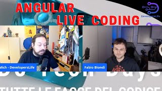 Live Coding su Angular con @Fabio Biondi
