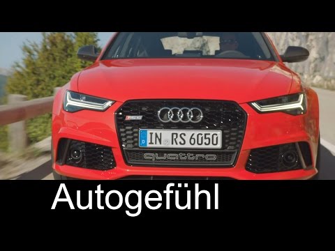 2015 Audi RS6 Avant Audi S6 & Audi A6 TDI Ultra first driving shots - Autogefühl