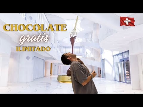 Visité el Museo de Lindt en Suiza!… ¡CHOCOLATE ILIMITADO! 🍫🇨🇭