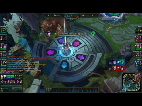 URF AP PANTHEON ONE SHOTS IN BASE!!!