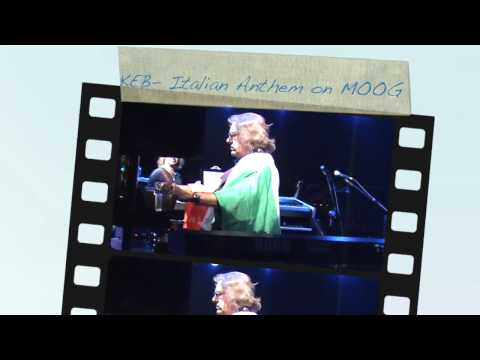 Keith Emerson Band (KEB) -  Italian Anthem on MOOG