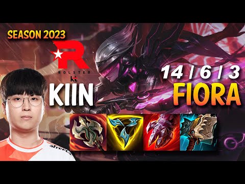 KT Kiin FIORA vs IRELIA Top - KR Ranked
