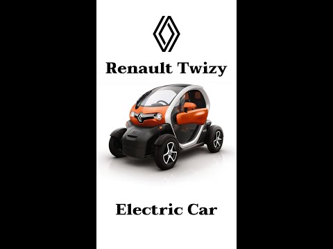 Renault Twizy Electric Car. Renault Elektroauto #shorts - kfz.net