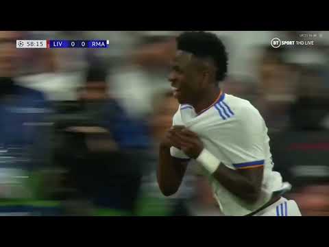 Real Madrid Goal against Liverpool | Vinicius Junior Goal, Assist by Fede Valverde| UCL 2021/2022