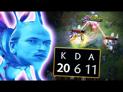 When Topson turns the game into a FARMING SIMULATOR 👨‍🌾