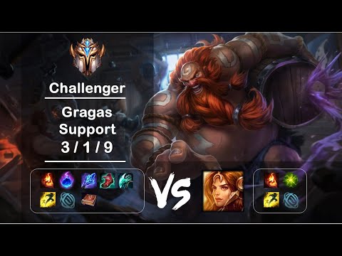 KR Challenger Replays Support Gragas vs Leona Ep.2160