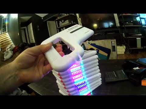 UnBoxing Handtank Laser Tag Battle Pack by Sharper Image.