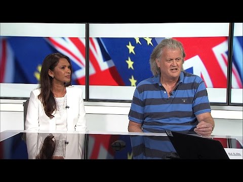 Gina Miller and Tim Martin's reaction to Article 50 triggering