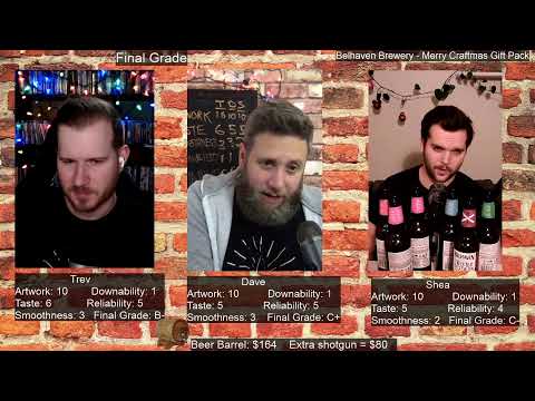 Beer Me LIVE - Remote Episode 26 - Belhaven Brewery Merry Craftmas Gift Pack Review