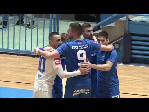 Tihomir Novak zabio prvijenac u dresu Plavih: Futsal Dinamo - AFCU 6:1 (27.1.2023.)