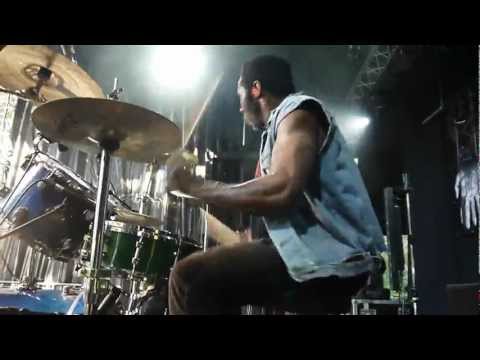 SUBLIME CADAVERIC DECOMPOSITION - Dagulard drumcam on Part of happiness at SYLAK Open Air Festival