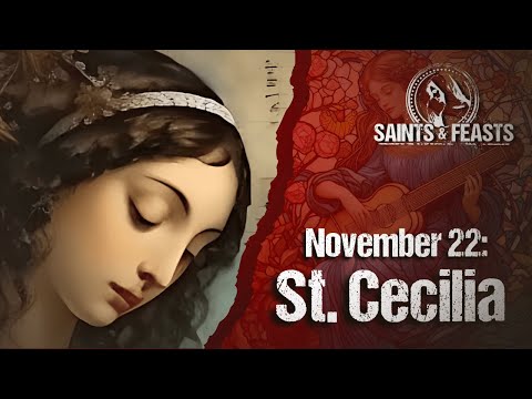 22. November: Hl. Cäcilia, Jungfrau und Märtyrin