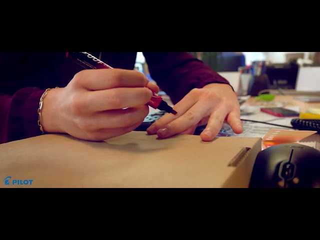 Vídeo relacionado con PILOT - Caja de 6 Rotuladores V-Sign - Rotuladores con Tinta Líquida - Trazo Suave óptimo - Secado Inmediato - Negro, Azul, Rojo, Verde, Morado, Turquesa - Punta Media de 2,0 mm