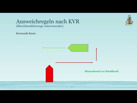 Ausweichregeln für die Sportbootführerscheine SBF See, Binnen, SKS, SSS und SHS (Teil 1)