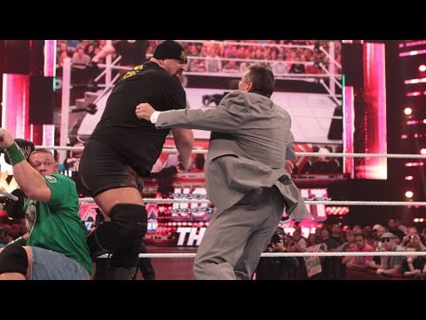 Big Show knocks out Mr. McMahon: Raw, June 11, 2012