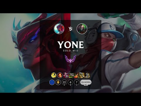 Yone Mid vs Singed - EUW Master Patch 12.8