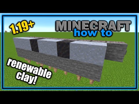 How to Build a SIMPLE Starter CLAY FARM! (1.19+) | Easy Minecraft Tutorial