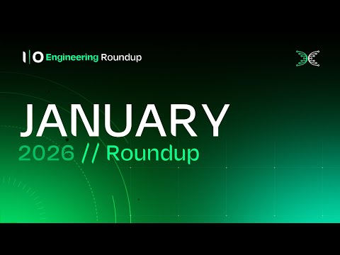 Input | Output Engineering Roundup - January 2026