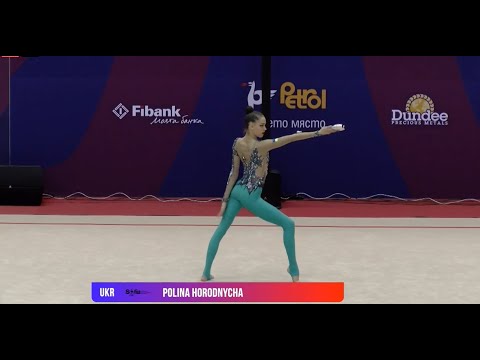 Polina Horodnycha Clubs Final 29,800 - International Tournament Sofia 2023