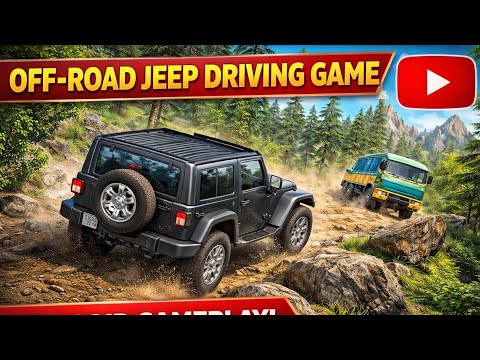 Off-Road Jeep Driving on Extreme Mountain Trails! 🚙💥 - Android Gameplay 