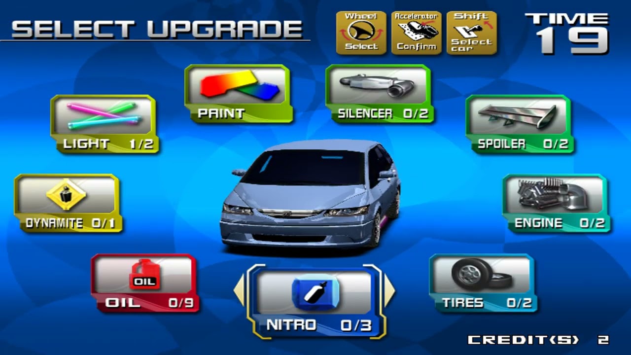 PC ARCADE 2026 = THRILL DRIVE 4  CRAZY STREETS  - GREEN STAGES 1-3 - EASY CAR 1 - 4K UK ARCADES