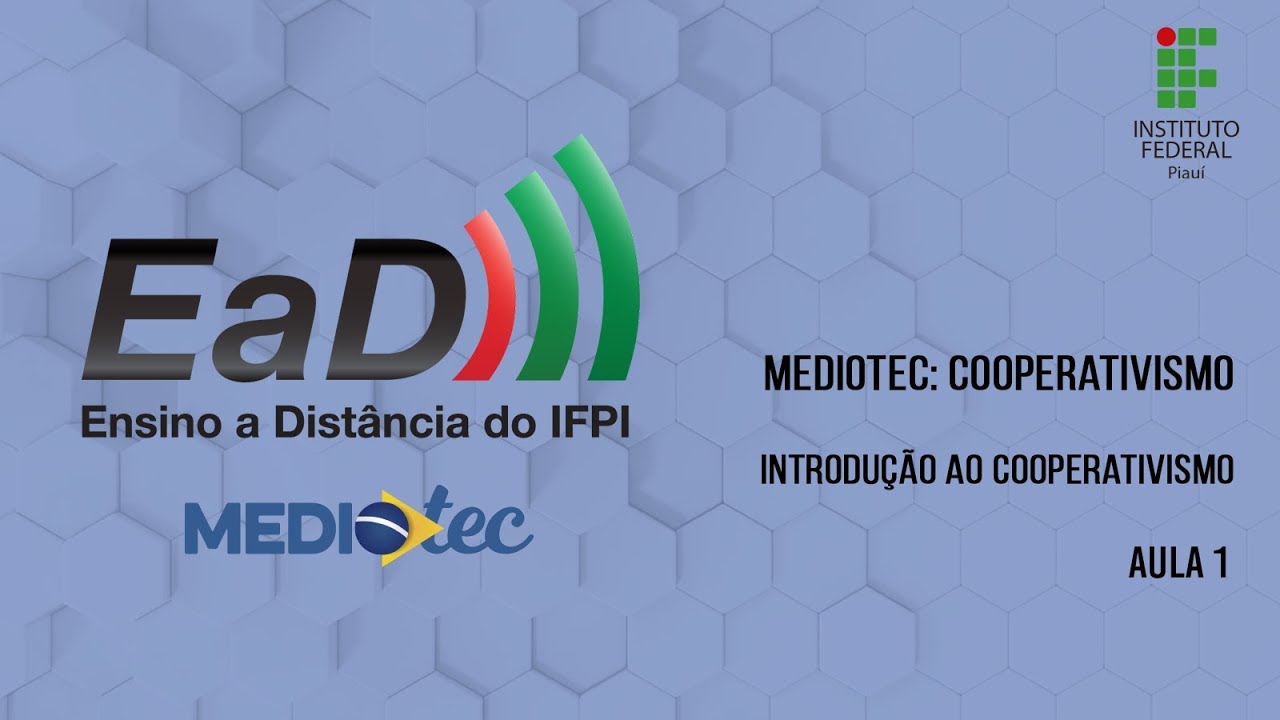 Cooperativismo - Introdução ao Cooperativismo - Aula 1