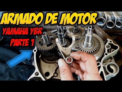HOW TO ASSEMBLE YAMAHA YBR ENGINE PART 1 / xtz 125✅ / factor 125✅