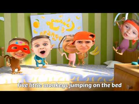 Five Little Monkeys Jumping on the Bed Diana and Roma, Vlad and Other Characters Most Viewed