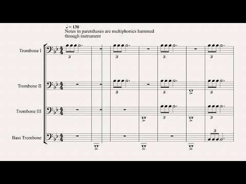 Trombone Quartet No. 1 (Op. 40)