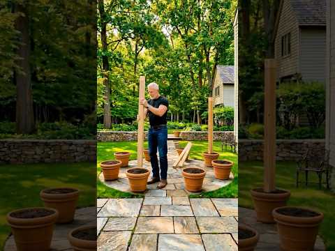 Nobody Told You Building a DIY Garden Pergola Was THIS Simple 🌹🌿