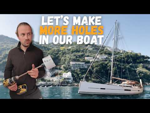 Comfort on a Sailboat = More Holes Needed (Whale Grey Water Tank) [Ep.8]