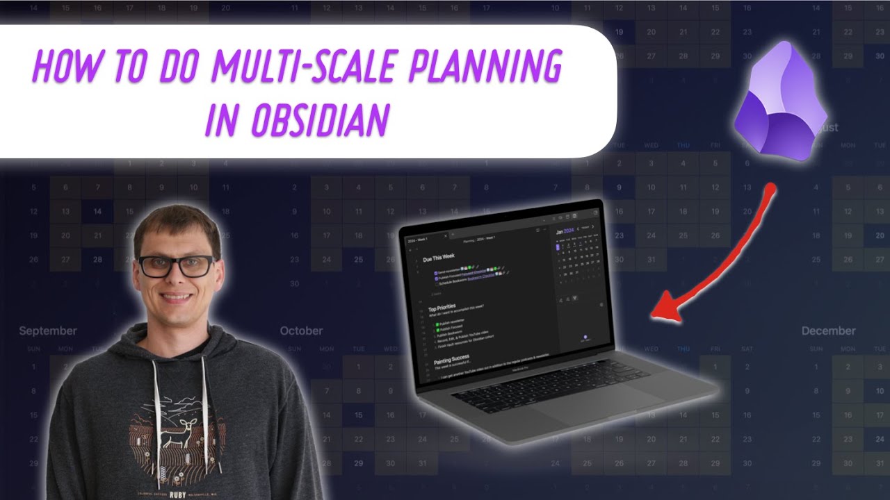 How to Do Cal Newport Style Multi-Scale Planning in Obsidian