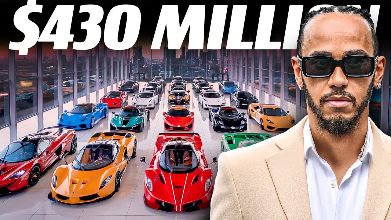 An EXCLUSIVE Look Inside Lewis Hamilton’s Car Collection