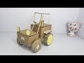 Diy Invention How To Make A Tractor At Home