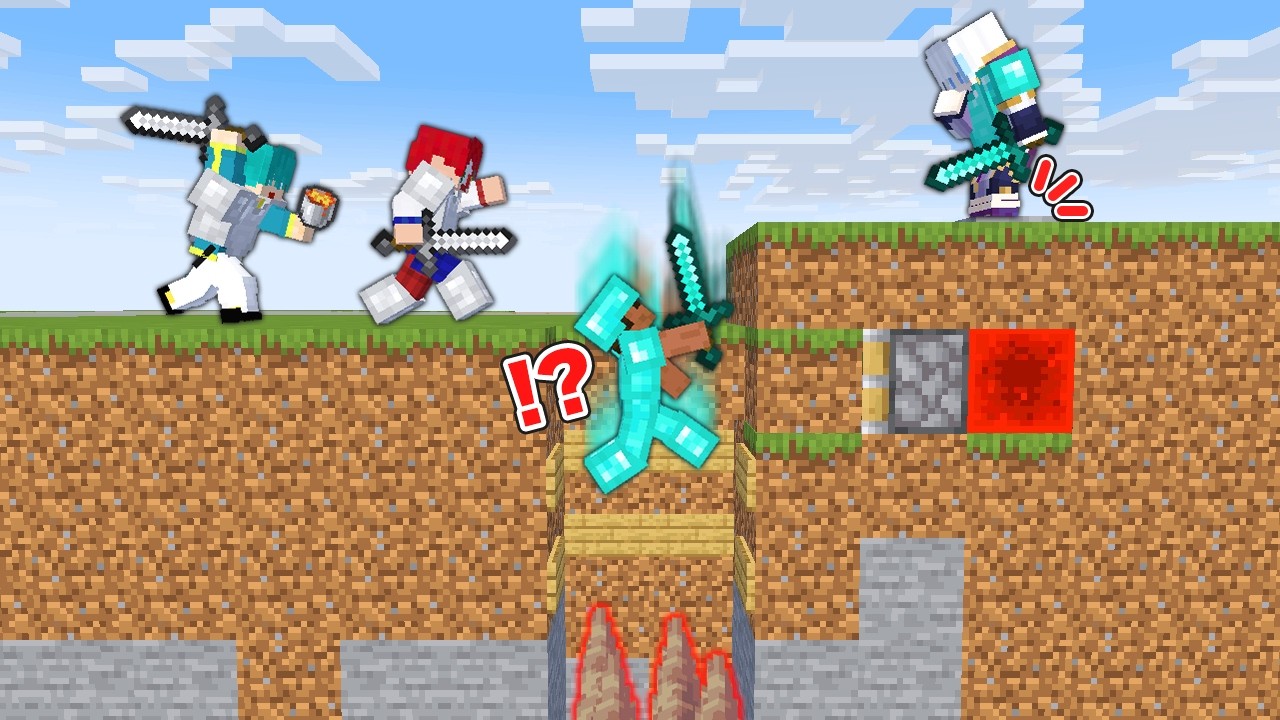 【マイクラ】海外サーバーでトラップキル出来るまで終われません！【マインクラフト】