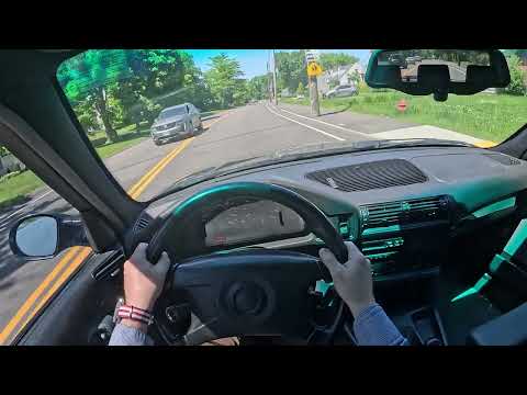 1995 BMW E34 M5 Touring POV Driving Video