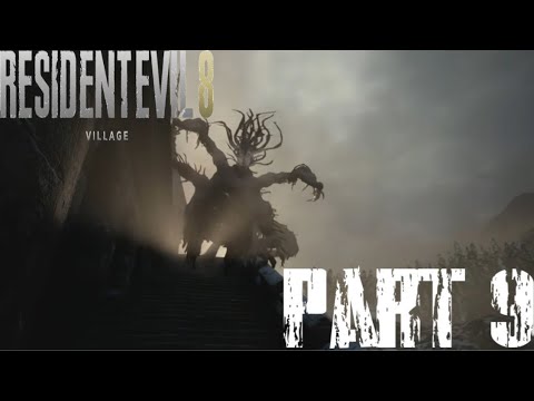 RESIDENT EVIL 8 VILLAGE Walkthrough Gameplay Part 9 - Alcina Dimitrescu Final Form Boss Fight