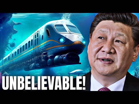 Finally Happened! China's $60 Billion Underwater High-Speed Train is Here!