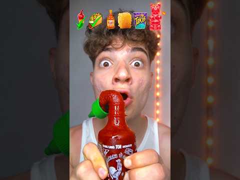 Extreme Spicy Gummies ASMR!? 🥵