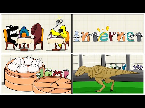 Alphabet Lore PARODY COMPILATION / Alphabet Lore animation @Mike Salcedo