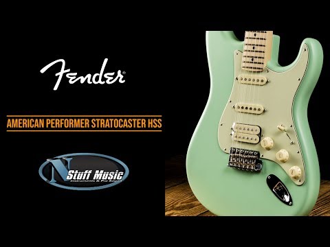 Обзор электрогитары Fender American Performer Stratocaster HSS