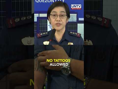 PNP urges police officers to resign if cannot adhere to tattoo mandate