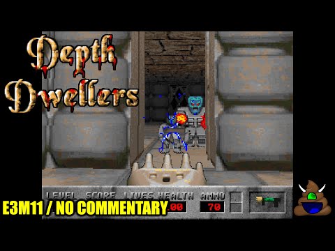 Depth Dwellers (DOSBox) - E3M11 - No Commentary