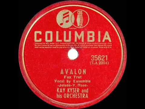 1940 Kay Kyser - Avalon (with vocal ensemble)