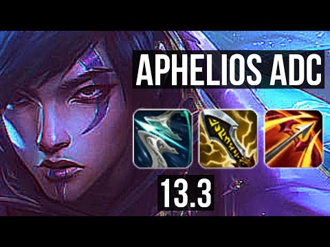 APHELIOS & Ashe vs XAYAH & Pyke (ADC) | Quadra, Legendary, 14/5/13 | KR Grandmaster | 13.3