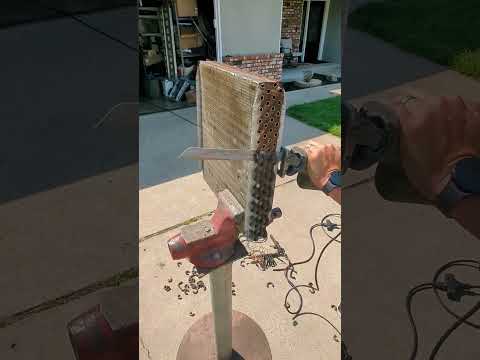 How much Copper, Brass, Aluminum in this full AC Coil? Let's find out! #scrapmetal