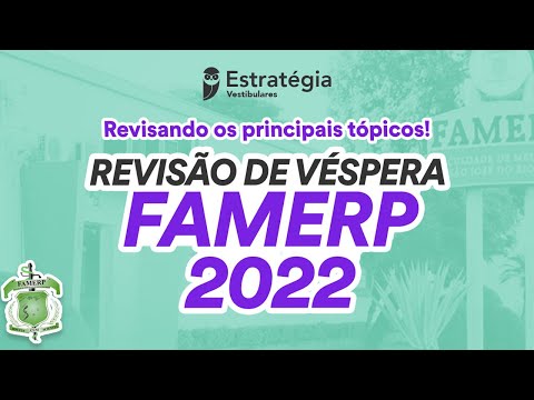 Revisão de Véspera FAMERP 2022